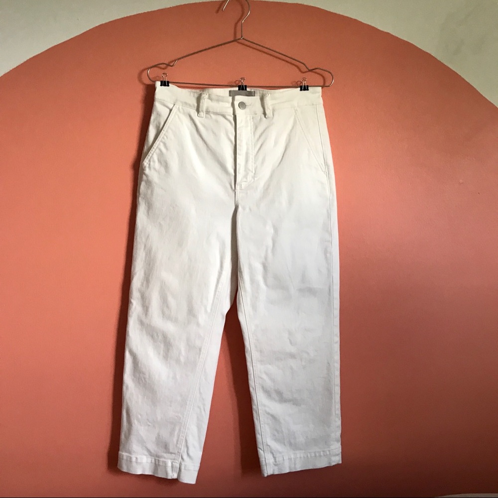 Everlane Straight Leg Cropped Pants